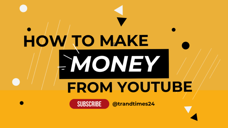 How To Make Money From Youtube